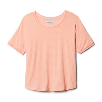 Columbia Ženske PFG Fishing - Slack Water Knit 3/4 Sleeve Roze Prugice | YBQE-91430
